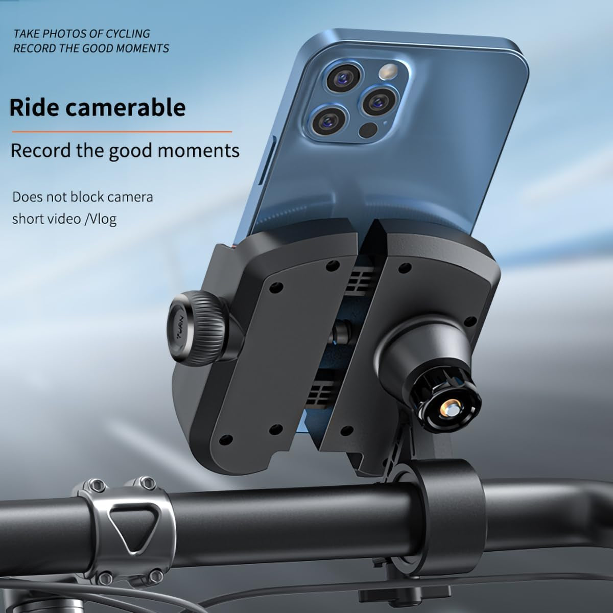 Suporte de Telemóvel para Motociclo - Rotação 360°
