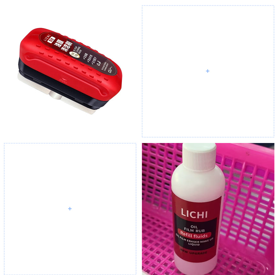 Car Glass Cleaning Sponge — Oil Film & Dirt Remover | Universal Fit
