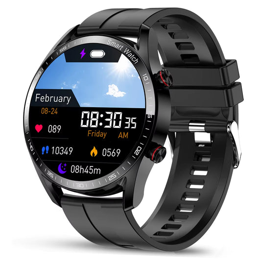 Smart Watch Men 1.53 Inch Full Screen Touch Multi Sport Mode ECG+PGG Sport Waterproof Bluetooth Call Smartwatches