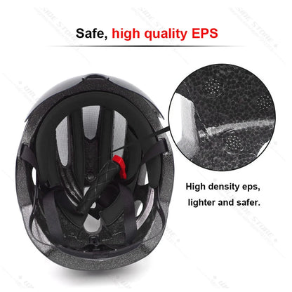 Ultraleve Capacete de Bicicleta para Homens Road Mtb Mountain Bike Capacete Lentes Óculos Equipamento de Ciclismo 9 Ventilações Casco Ciclismo
