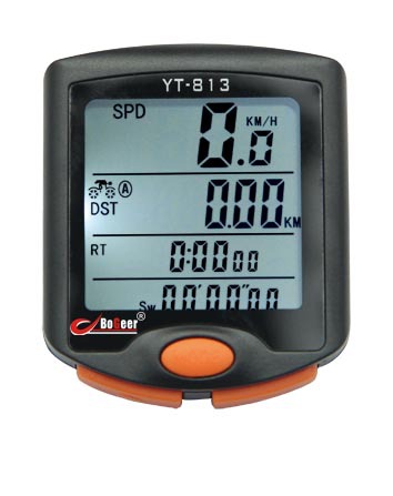 Bogle 813 Bicycle Speedometer — Wired | Waterproof | Touch Screen | Odometer