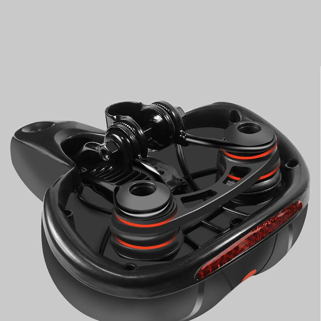 Selim Ergonómico Oco para Bicicleta — Couro PU & Memory Foam