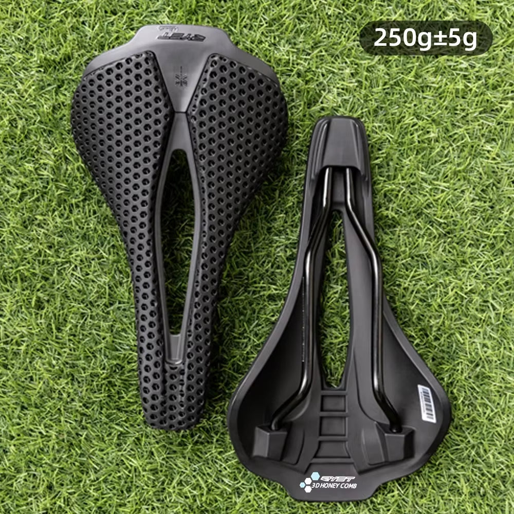 3D Printed Bicycle Saddle 120G Carbon Cushion Super Light Bike Seating for MTB Gravel Road Bike Seat Cycling Accessories