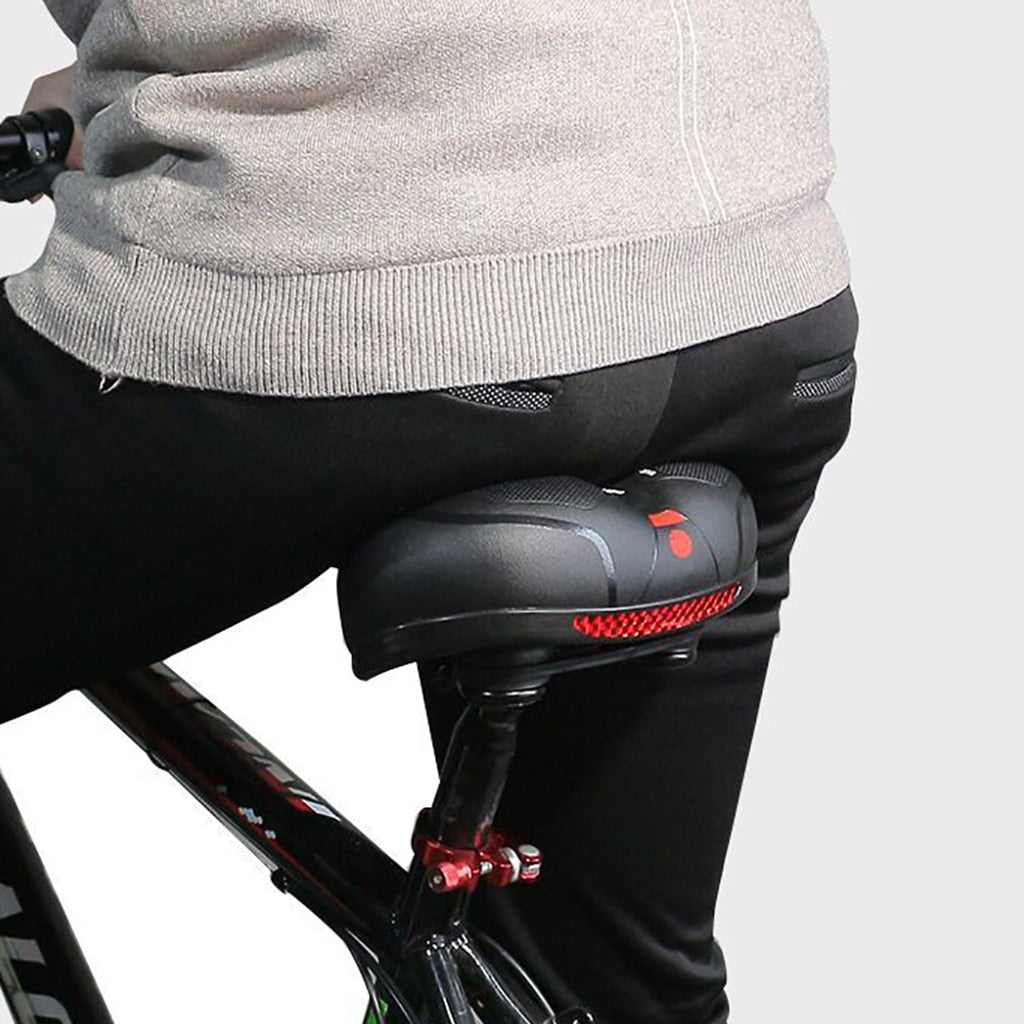 Selim Ergonómico Oco para Bicicleta — Couro PU & Memory Foam