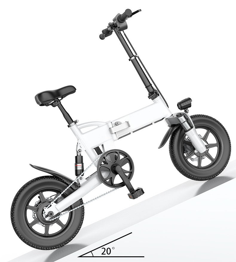 VeloEdge City 14" — Foldable Electric Bicycle | 250W | 36V | 30 km Range