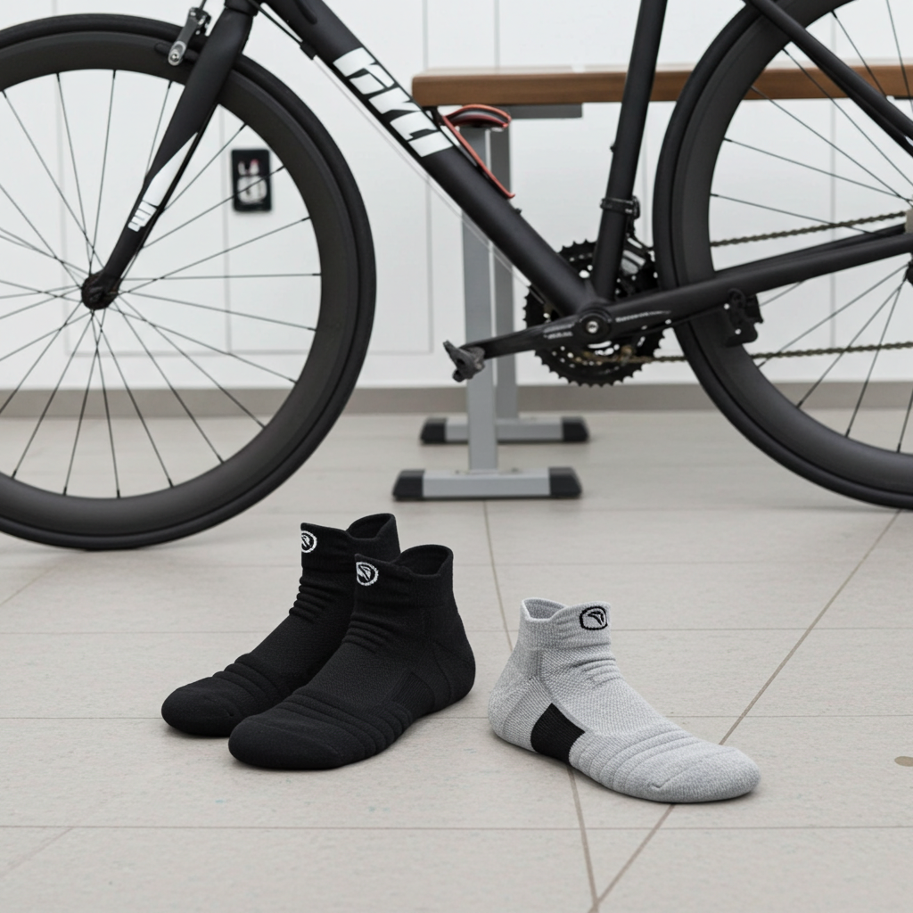 3-Pack Lotmen Cycling Socks – Breathable Performance Sport Socks