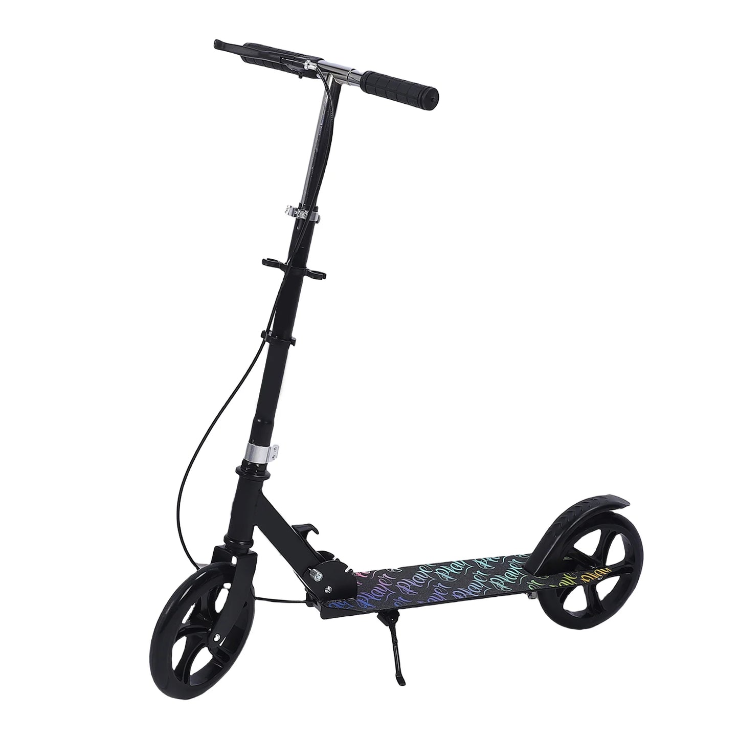 Adult & Kids Scooter | Dual Brake System | One-Button Folding | Adjustable Height | Ages 8+ | 100kg Capacity