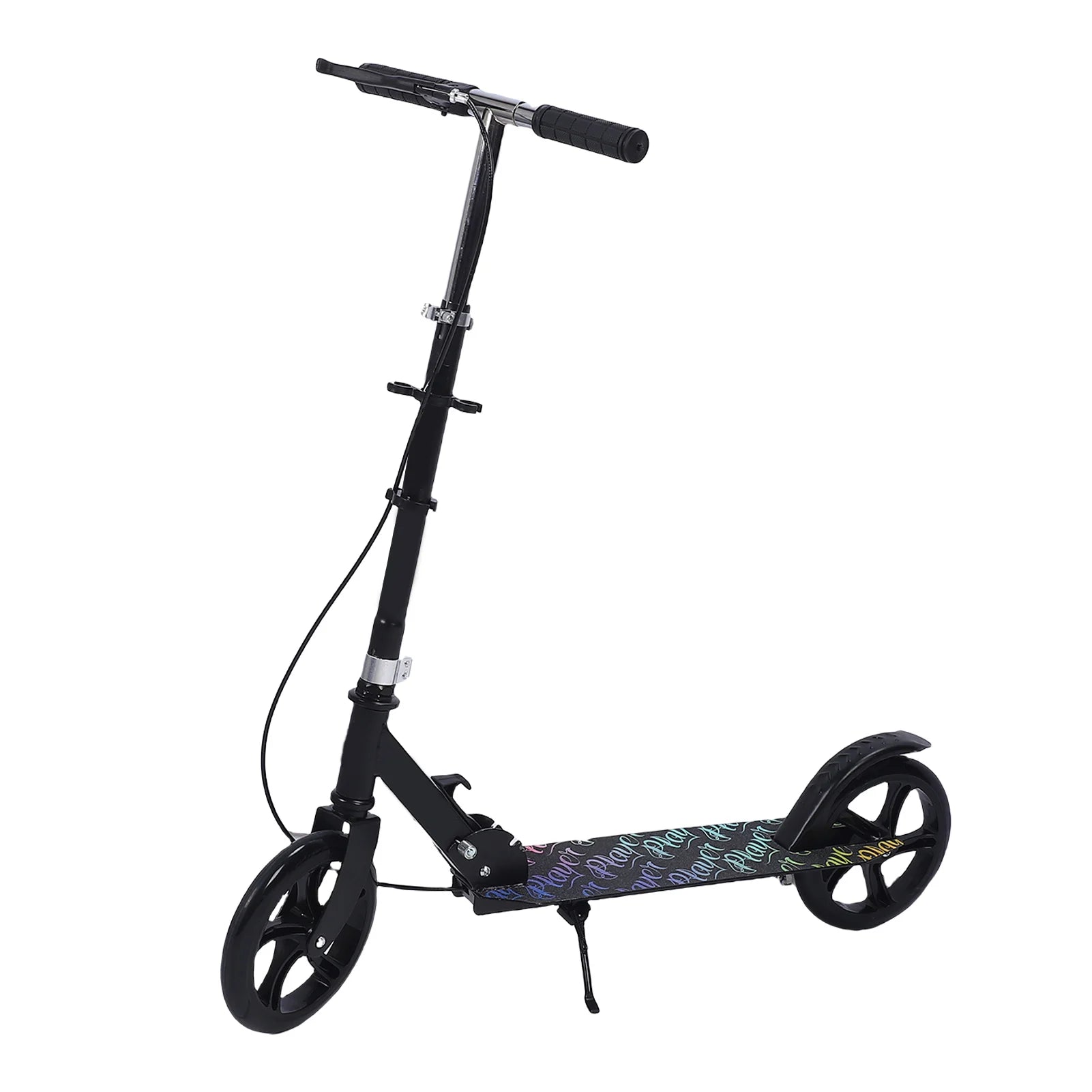 Adult & Kids Scooter | Dual Brake System | One-Button Folding | Adjustable Height | Ages 8+ | 100kg Capacity