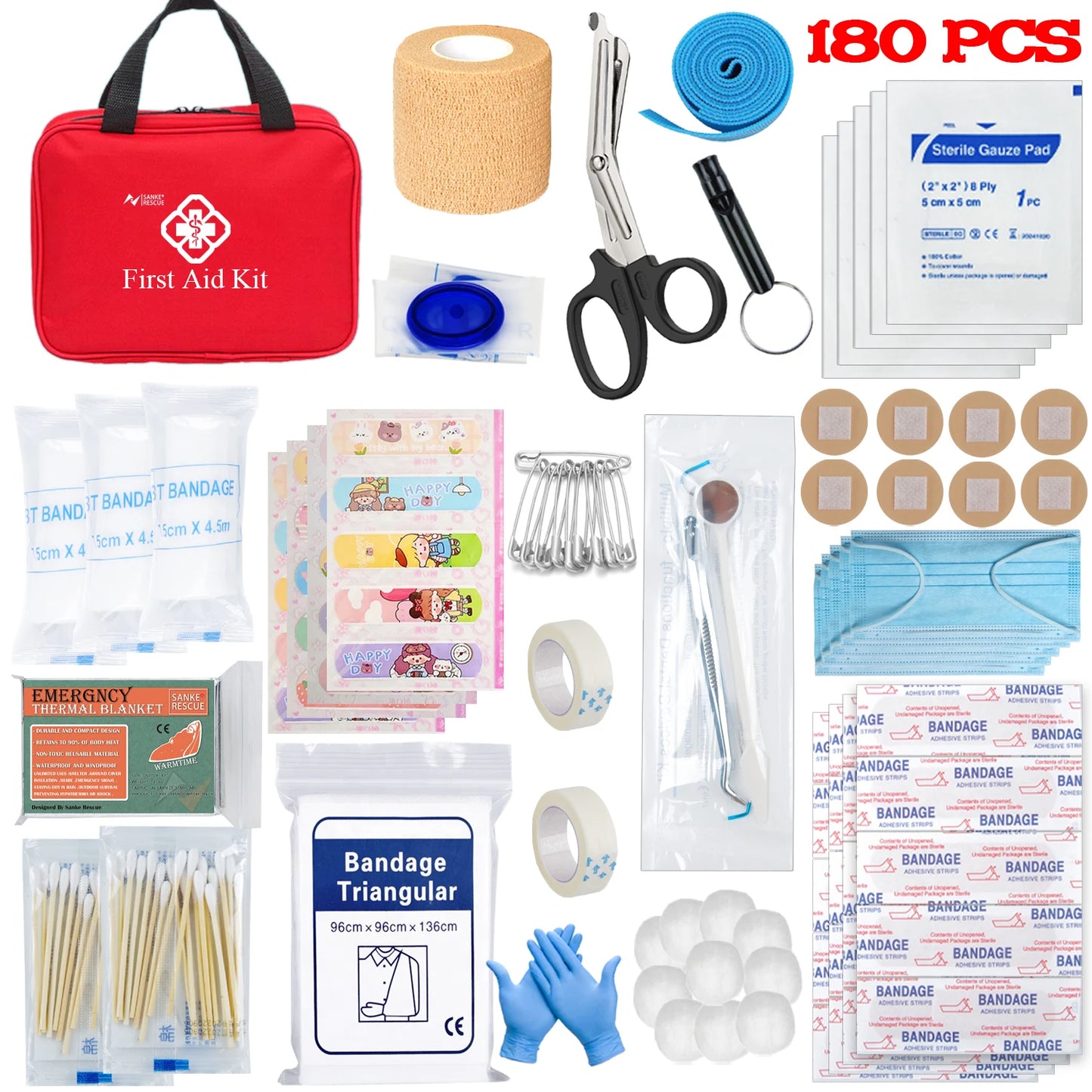 Portable First Aid Kit 