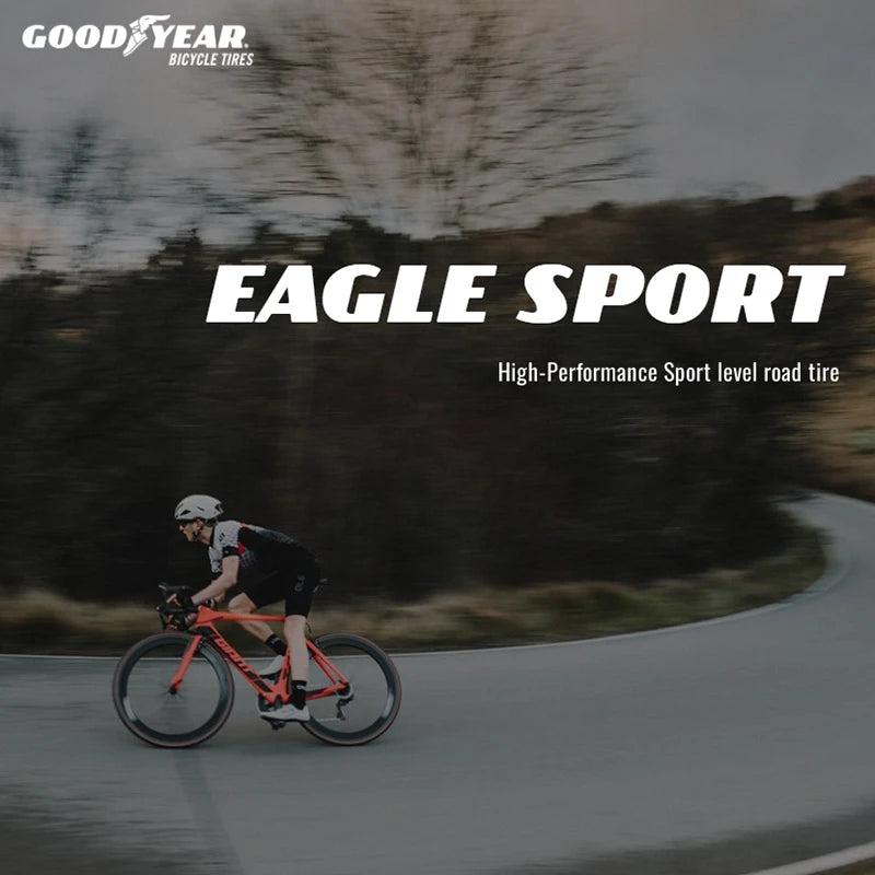 Goofyear Eagle Sport Road Bike Tyre - 700x28C Clincher