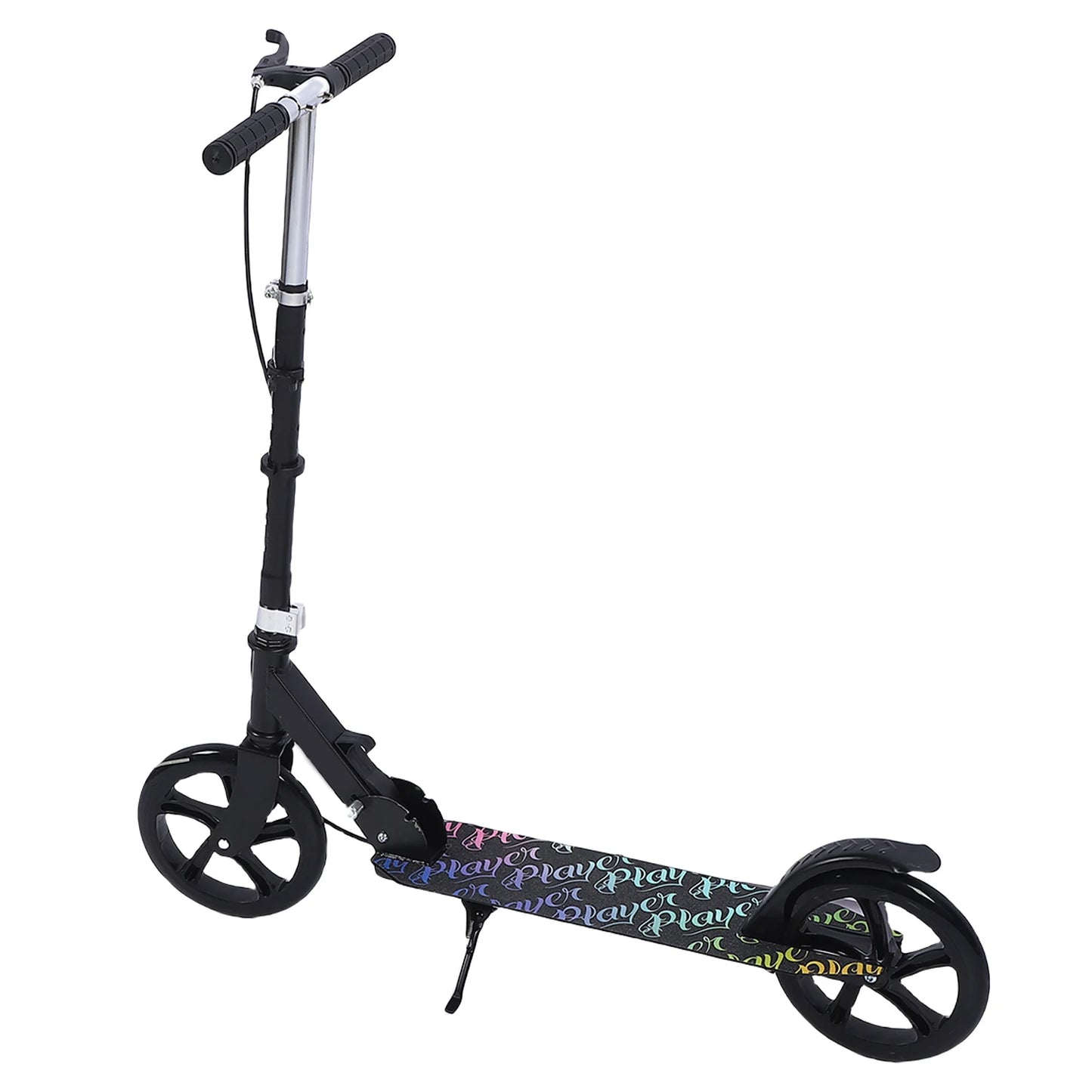Adult & Kids Scooter | Dual Brake System | One-Button Folding | Adjustable Height | Ages 8+ | 100kg Capacity