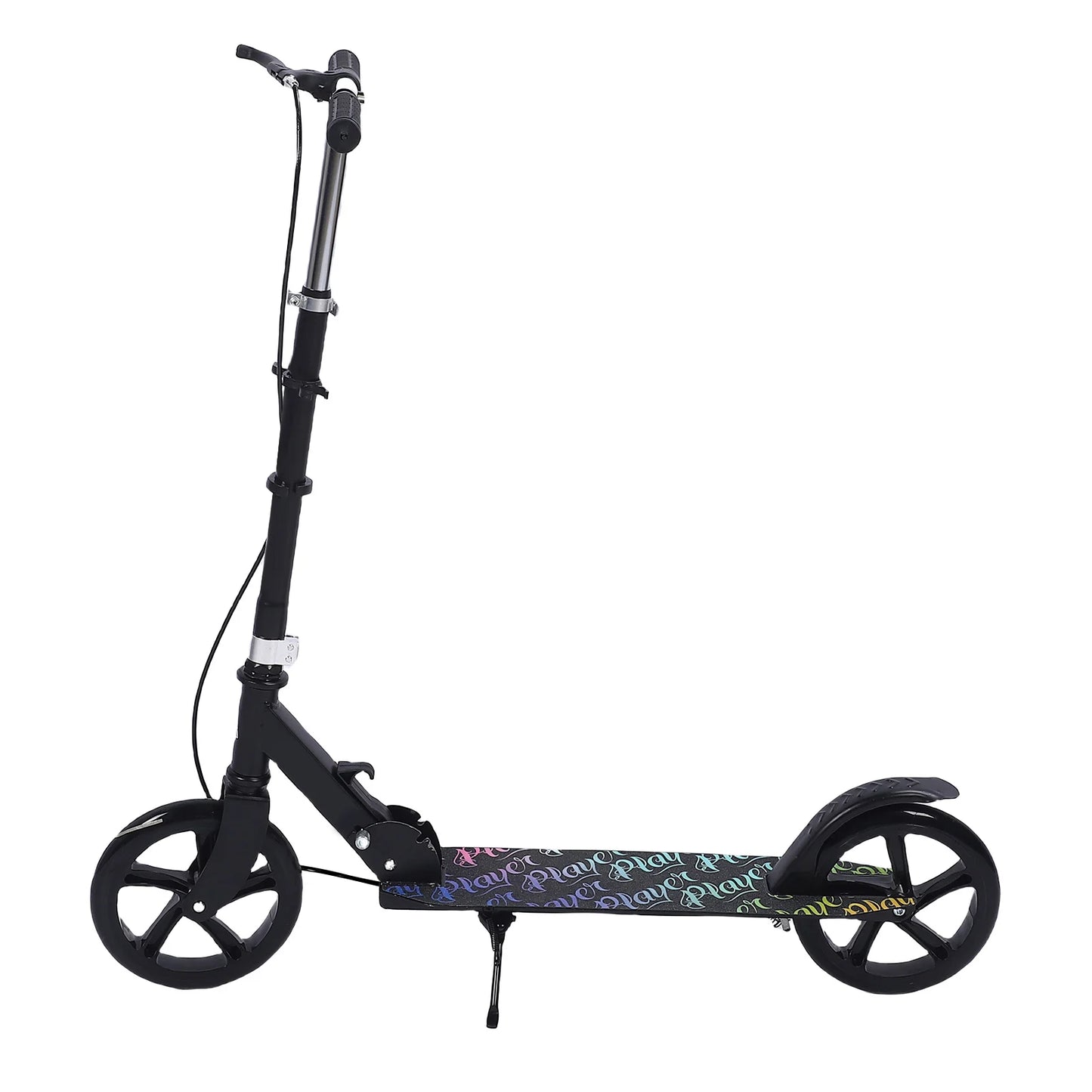 Adult & Kids Scooter | Dual Brake System | One-Button Folding | Adjustable Height | Ages 8+ | 100kg Capacity