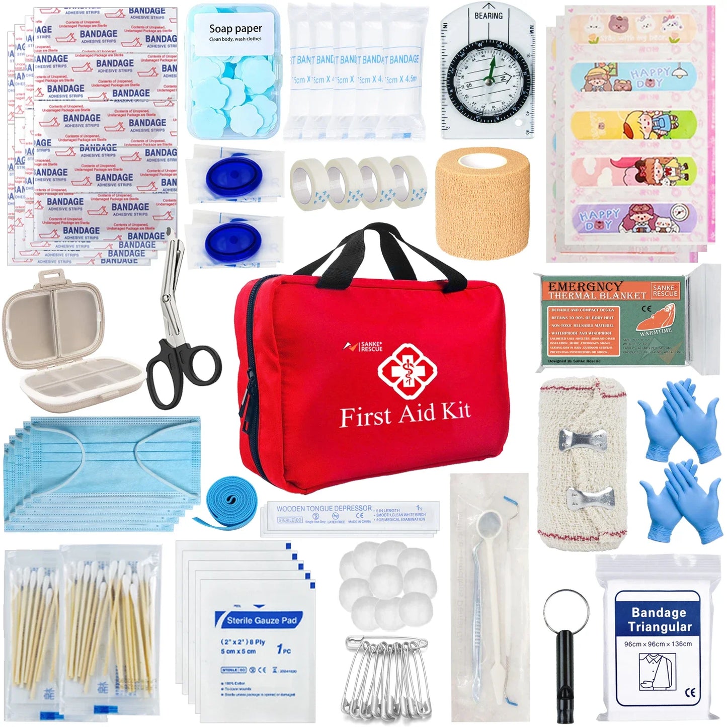 Portable First Aid Kit 