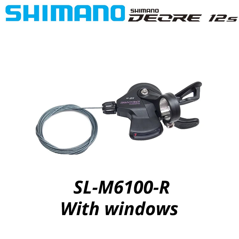 Deore M6100 1X12 Speed Derailleurs Groupset 12 Speed Right Shift Lever Dowel CN Chain RD Sunshine Cassette 46T 50T 52T