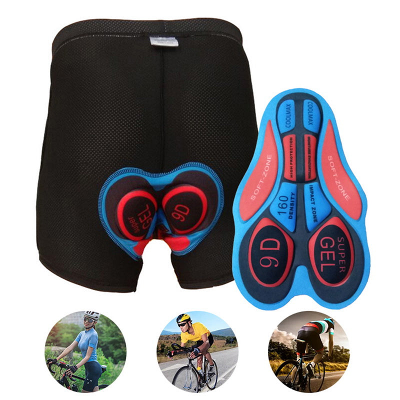 Cycling Shorts — 3D Gel Padded Underwear | Compression Tights | Unisex