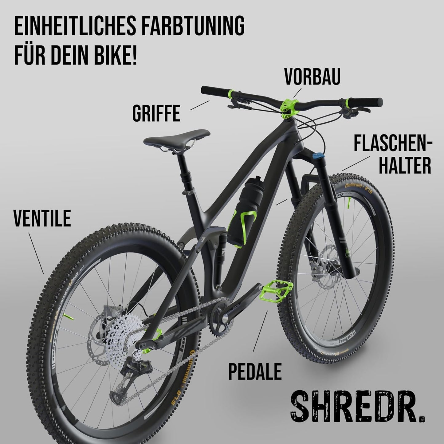 Suporte para Garrafa de Bicicleta de Alumínio