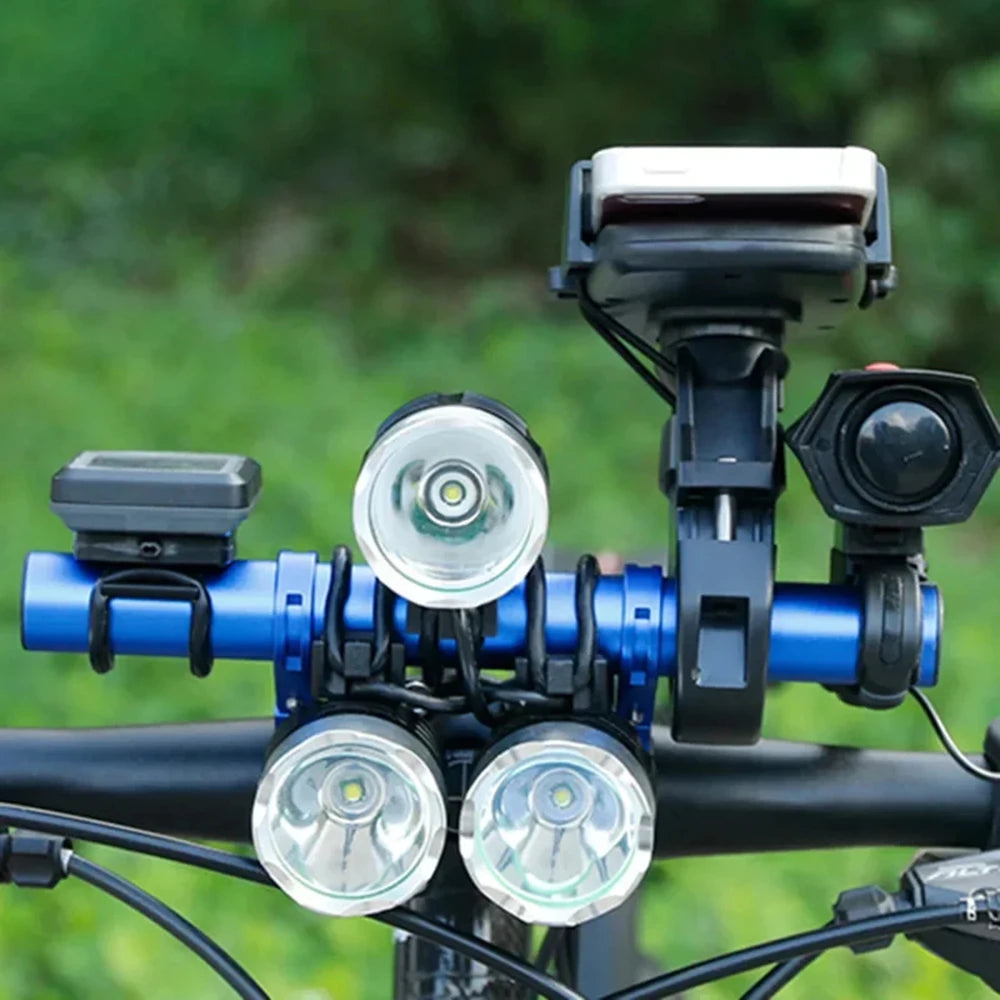 Enhance Your Ride with the 10/20/30Cm Adjustable Bicycle Handlebar Extender - Perfect for Mounting Lights and Accessories!