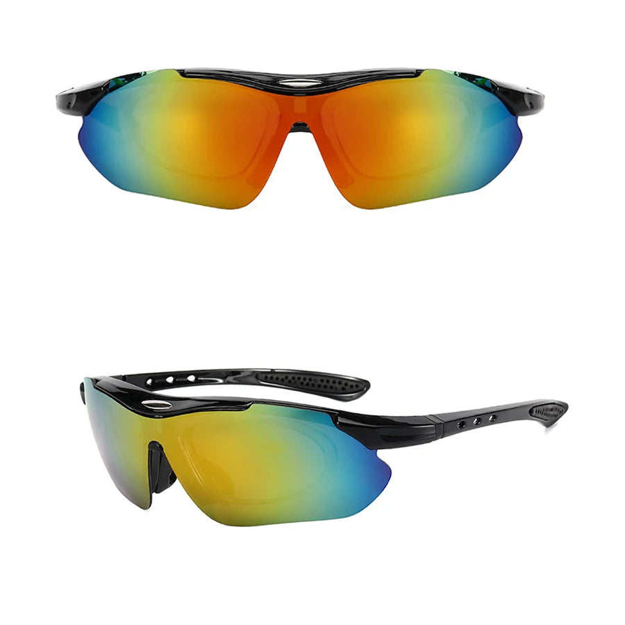 Stylish Unisex Sports Sunglasses for Cycling, Hiking, and Outdoor Adventures