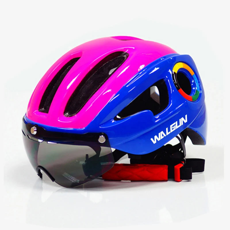 Ultraleve Capacete de Bicicleta para Homens Road Mtb Mountain Bike Capacete Lentes Óculos Equipamento de Ciclismo 9 Ventilações Casco Ciclismo