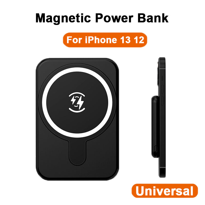 5000mAh Mini Magnetic Wireless Power Bank | MagSafe Compatible | VeloEdge