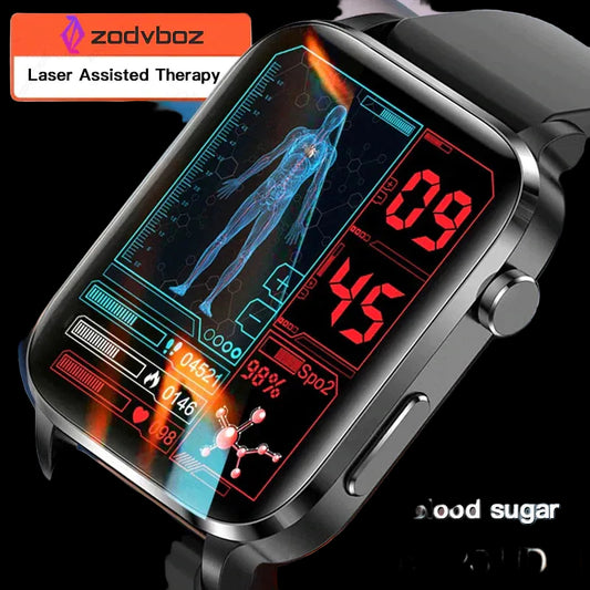 Smart Watch Men Laser Treatment Health Blood Pressure Sport