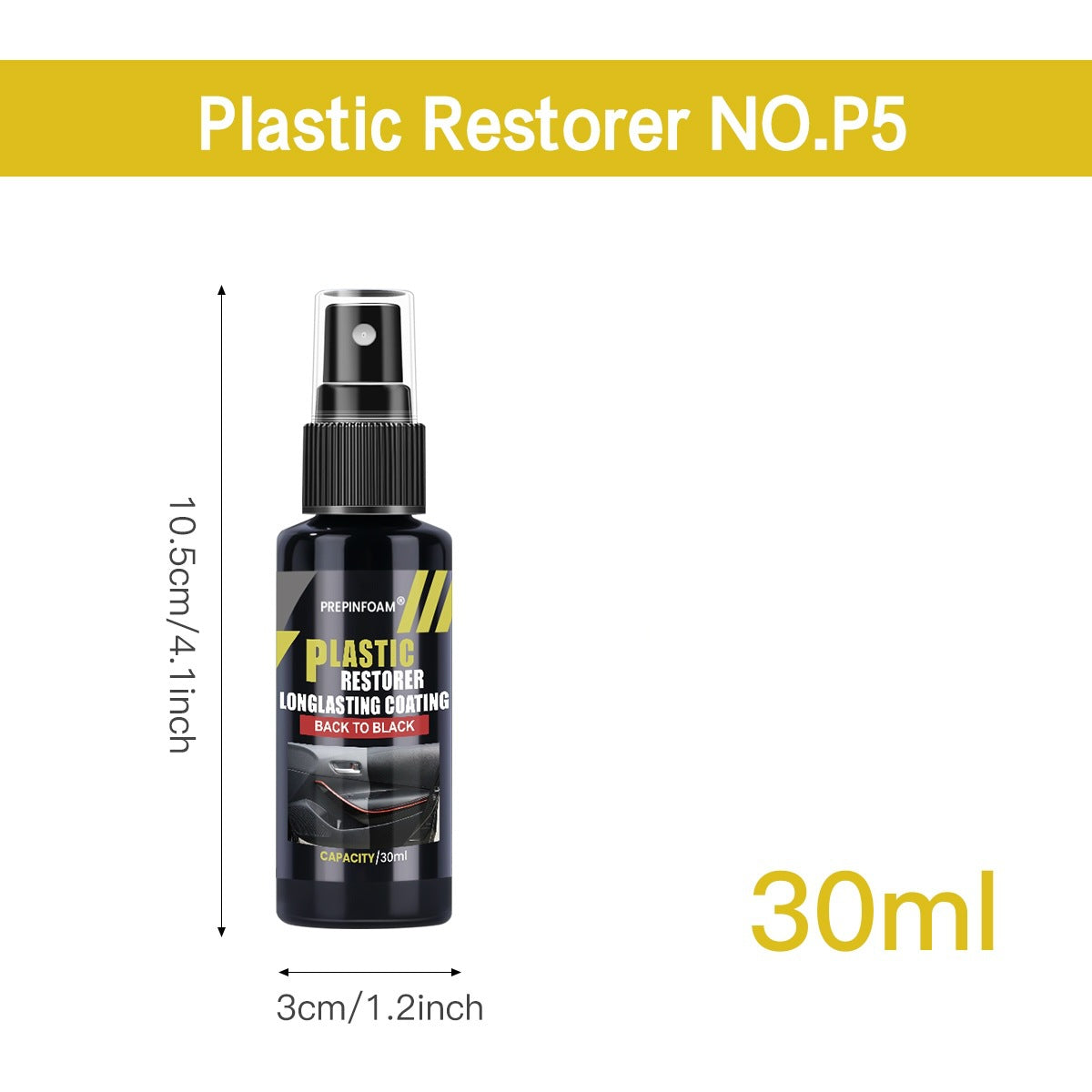 PREPINFOAM-P5 Automotive Plastic Long-lasting Coating