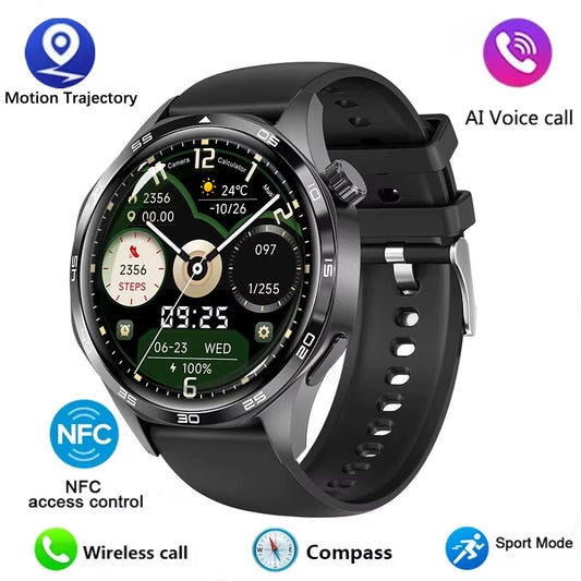 Watch Smart Watch Men Watch HD Screen Bluetooth Call GPS Trajectory NFC Heart Rate 