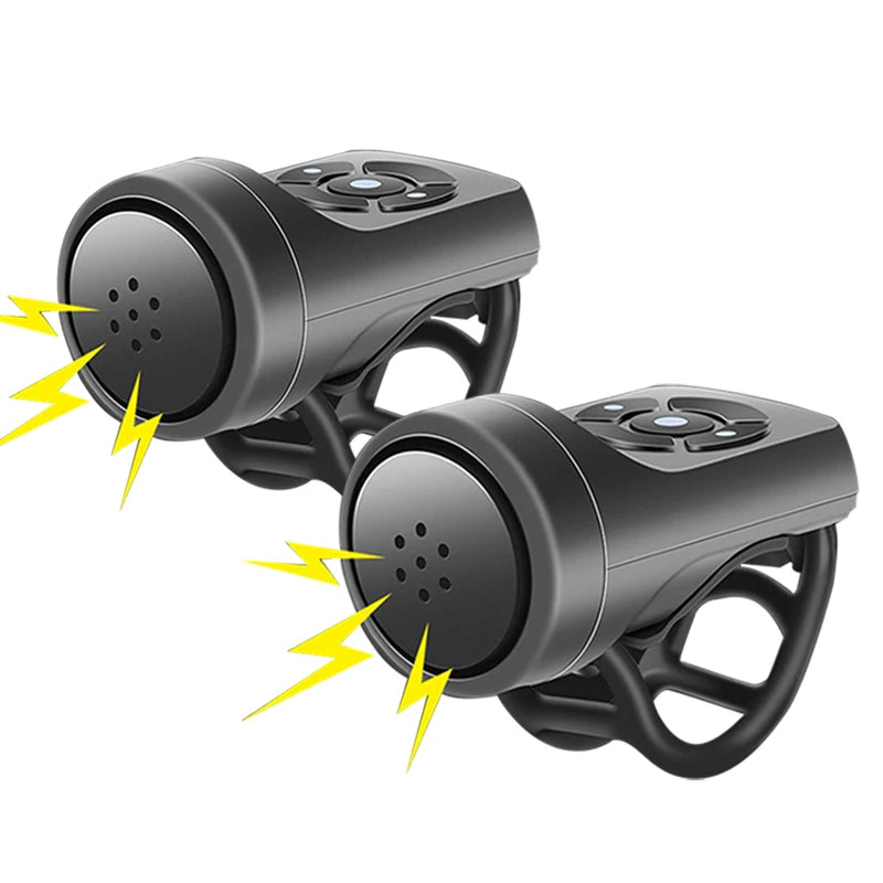 Bicycle Horn for Bike Horn Loud Bicycle Bell Electric Scooter Horn Powerful Bike Doorbell MTB Bike Accessories USB Chargeable