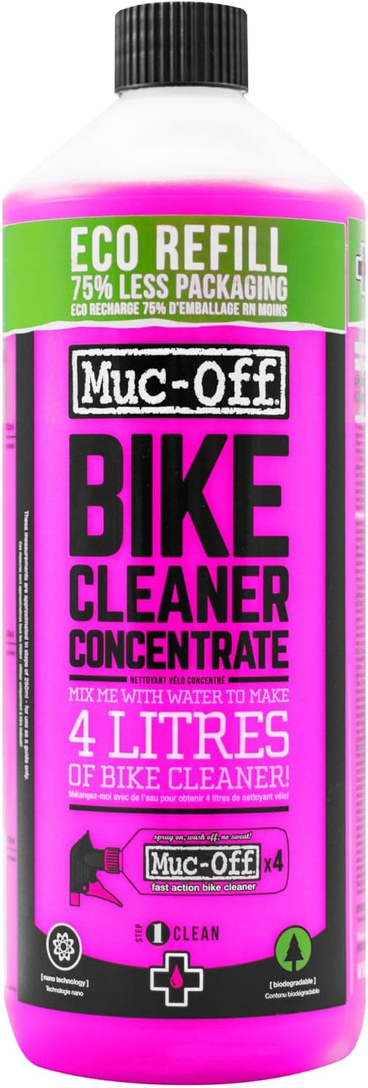 Muc-Off Nano Tech Bike Cleaner - Concentrated Bicycle Cleaning Solution