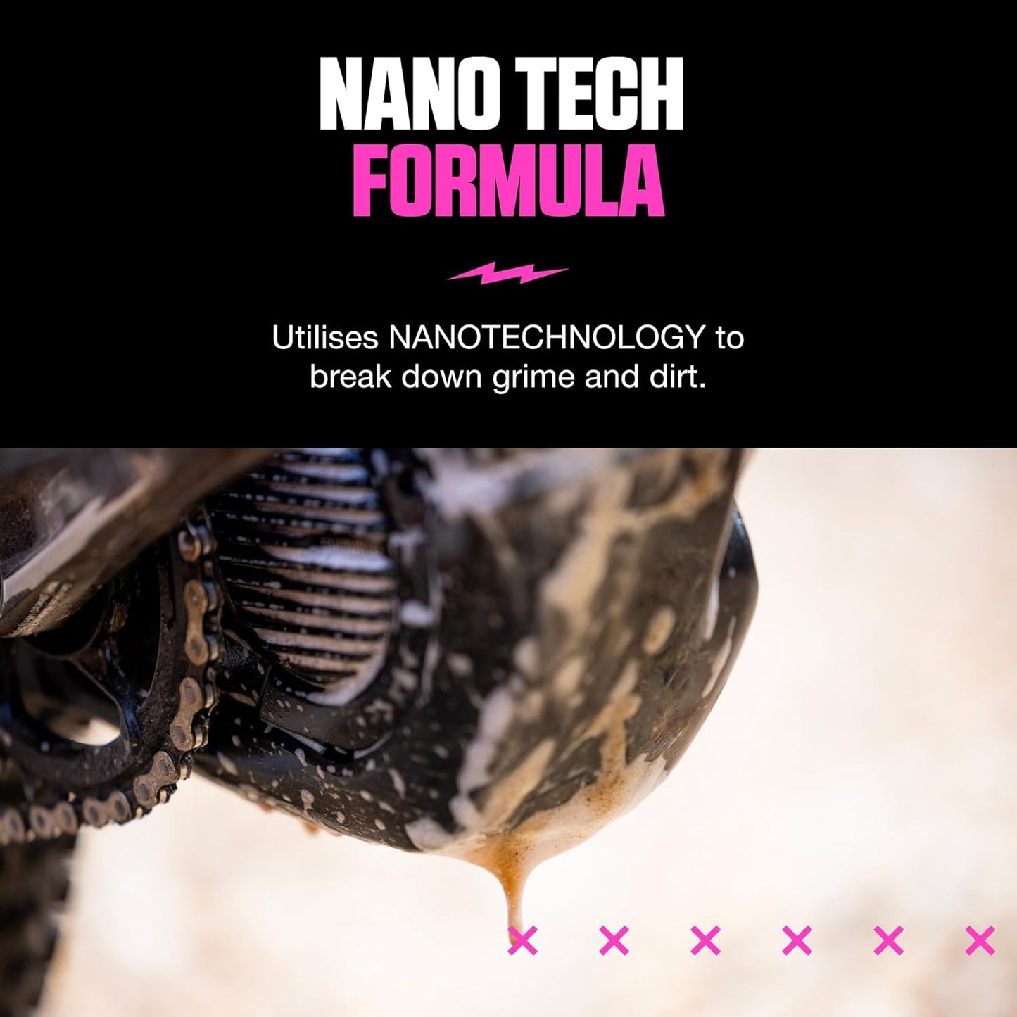 Muc-Off Nano Tech Bike Cleaner - Concentrated Bicycle Cleaning Solution