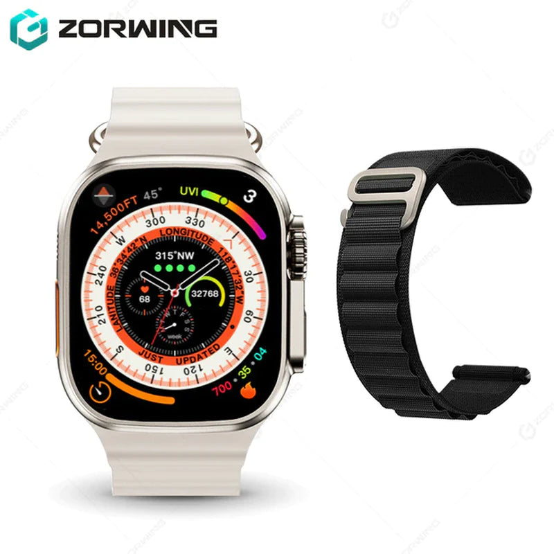Ultra Smart Watch Men 49Mm GPS NFC 