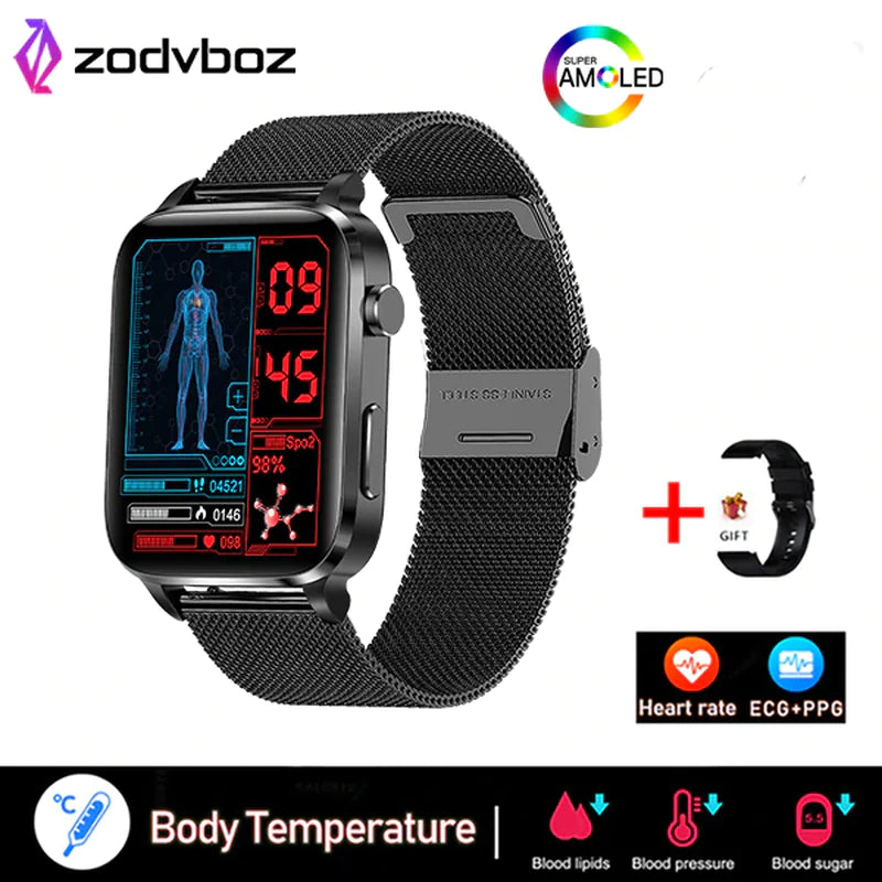 Smart Watch Men Laser Treatment Health Blood Pressure Sport