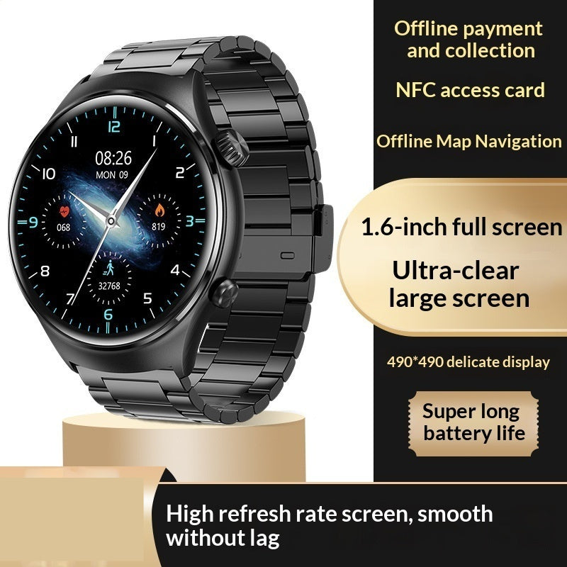 Multi-functional NFC Waterproof Smartwatch With A Payment