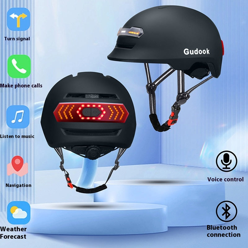 Revolutionary Dual Control Smart Helmet with Advanced Lighting and Hands-Free Features for Ultimate Safety and Connectivity